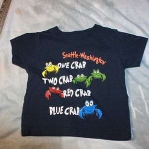 Seattle Washington Kids Tee Shirt 3T
